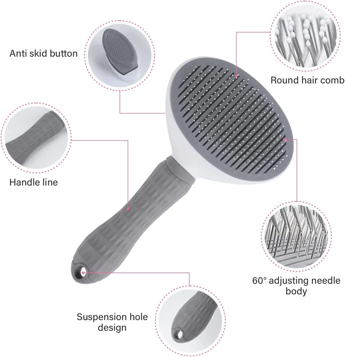 Compacta Home™ Pet Hair Removal Brush