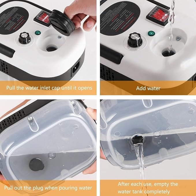Compacta Home™ Portable High-Pressure Steam Cleaner