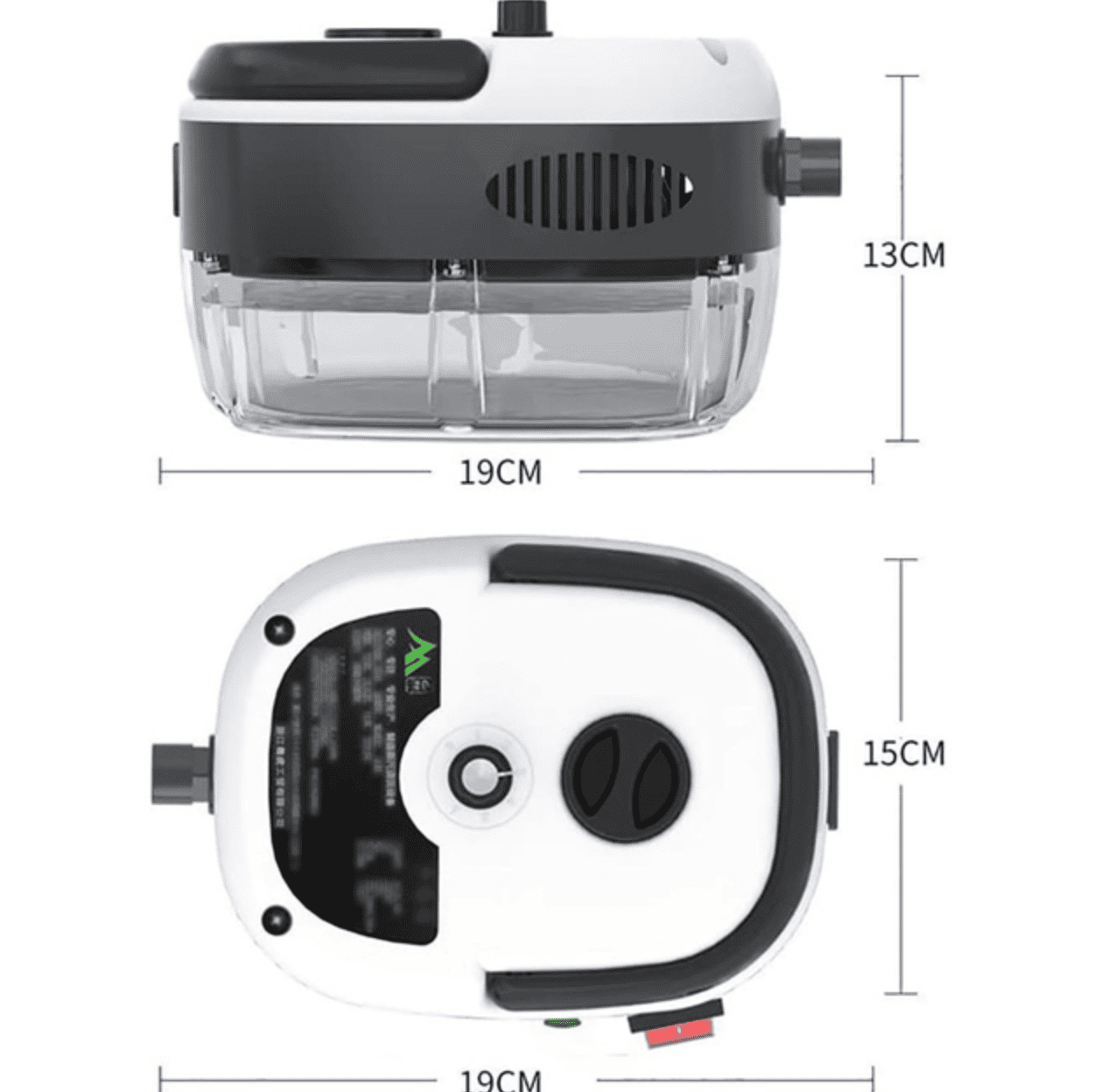Compacta Home™ Portable High-Pressure Steam Cleaner